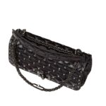 VALENTINO GARAVANI ROCKSTUD SPIKE CALFSKIN SHOULDER BAG