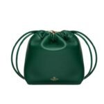VALENTINO GARAVANI VLOGO POUF NAPPA LEATHER MINI BUCKET BAG