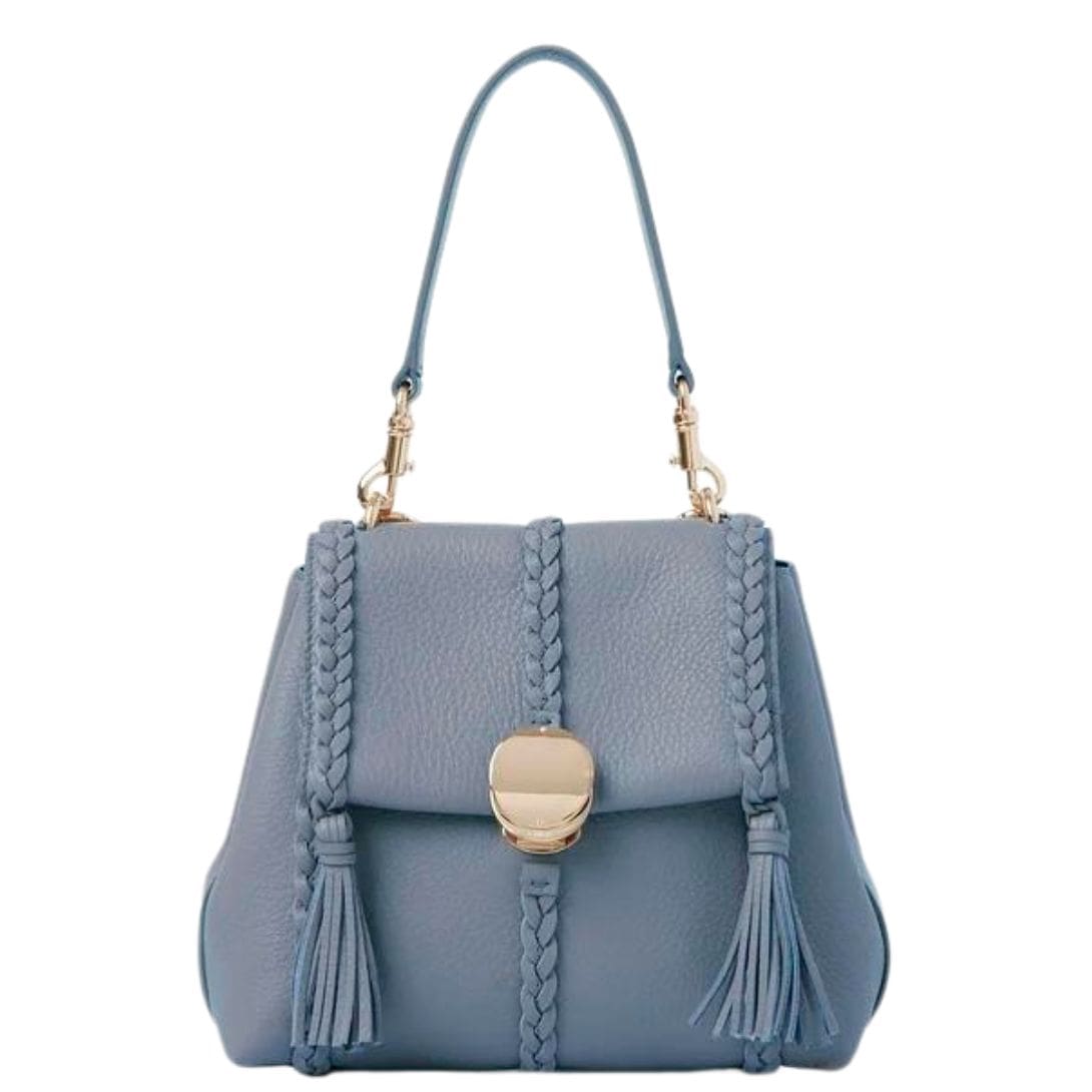 CHLOE PENELOPE SMALL SOFT SHOULDER BAG SHADY COBALT