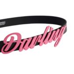 DSQUARED2 ICON DARLING PLAQUE BELT