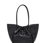 PROENZA LARGE RUCHED TOTE BLACK