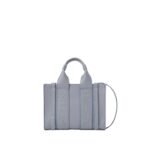 CHLOE MINI WOODY TOTE BAG STORM BLUE