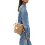 CHLOE SMALL WOODY HAMPER POWDER PINK