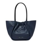 PROENZA LARGE RUCHED TOTE DARK NAVY