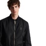 BALMAIN PB NYLON BOMBER JACKETB