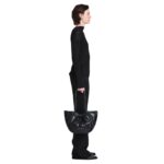 PROENZA LARGE RUCHED TOTE IN PUFFY NAPPA BLACK