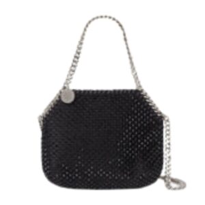 STELLA MCCARTNEY FALABELLA CRYSTAL MESH MINI TOTE BAG