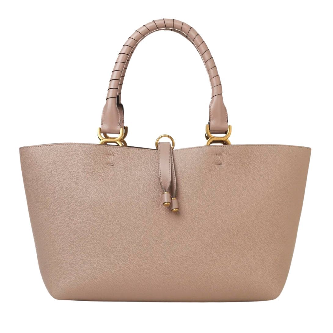 CHLOE MARCIE SMALL TOTE BAG NOMAD BEIGE