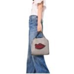 STELLA MCCARTNEY FALABELLA LIPS MINI TOTE BAG