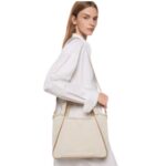 STELLA MCCARTNEY LOGO TOP HANDLE CROSSBODY BAG