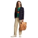 RALPH LAUREN HERITAGE LEATHER BACKPACK