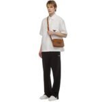 MCM HIMMEL CROSSBODY IN LAURETOS COGNAC