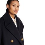 BALMAIN OVERSIZED DOUBLE BREASTED COAT