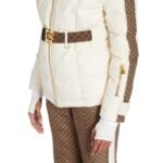 BALMAIN PB DOWN JACKET WITH BELT