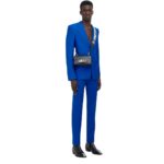 ALEXANDER MCQUEEN MANS THE KNUCKLE SATCHEL IN BLACK