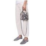 STELLA MCCARTNEY FALABELLA MOTH PRINT TINY TOTE BAG