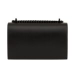 ALEXANDER MCQUEEN WOMANS JEWELLED SATCHEL IN BLACK