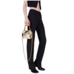 STELLA MCCARTNEY FALABELLA OVERSIZED SEQUIN MINI TOTE BAG