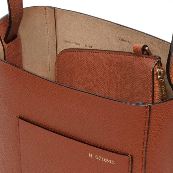 VALEXTRA SOFT BUCKET MINI BAG
