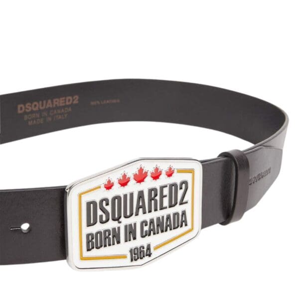 DSQUARED2 PLAQUE BELT