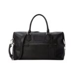 RALPH LAUREN PEBBLED LEATHER DUFFEL