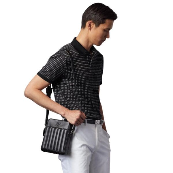 RALPH LAUREN QUILTED LEATHAR CROSSBODY BAG
