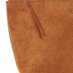 RALPH LAUREN ROUGHOUT SUEDE POUCH
