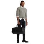 RALPH LAUREN SMOOTH LEATHER DUFFEL