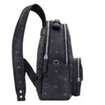 MCM SMALL STARK BACKPACK IN VISETOS BLACK