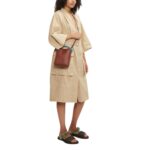 LA GARCONNE DRIES VAN NOTEN CRISP LEATHER BAG RUST