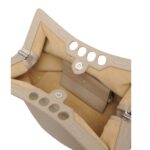 ALEXANDER MCQUEEN WOMENS THE PEAK BAG IN CAMEL