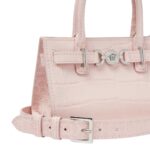 VERSACE CROC-EFFECT MEDUSA '95 MINI TOTE BAG