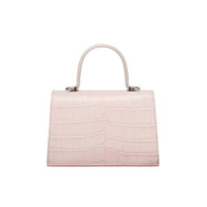 VERSACE CROC-EFFECT MEDUSA ’95 SMALL HANDBAG