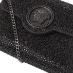 VERSACE CRYSTAL LA MEDUSA ENVELOPE CLUTCH
