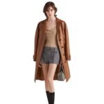 PRADA NAPPA LEATHER COAT