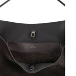LA GARCONNE TOTÊME BELTED SUEDE TOTE