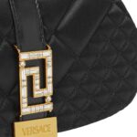 VERSACE GRECA GODDESS SATIN MINI BAG