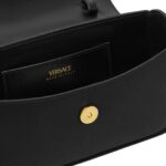 VERSACE LA MEDUSA SATIN MINI BAG