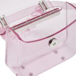 VERSACE LA MEDUSA TRANSPARENT MINI BAG