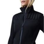 mackage lenora bonded 3-layer ski jacket with stand collar