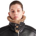 PRADA OVERSIZED SHEARLING JACKET