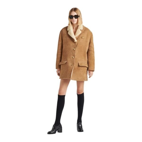 PRADA SHEARLING COAT