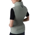 MACKAGE GISELA STRETCH LIGHT DOWN VEST WITH STAND COLLAR