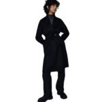 MACKAGE THALIA DOUBLE-FACE WOOL ROBE COAT