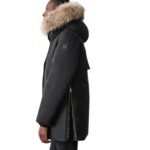 MACKAGE KINSLEE 2-IN-1 OVERSIZED DOWN PARKA WITH BIB AND NATURAL FUR