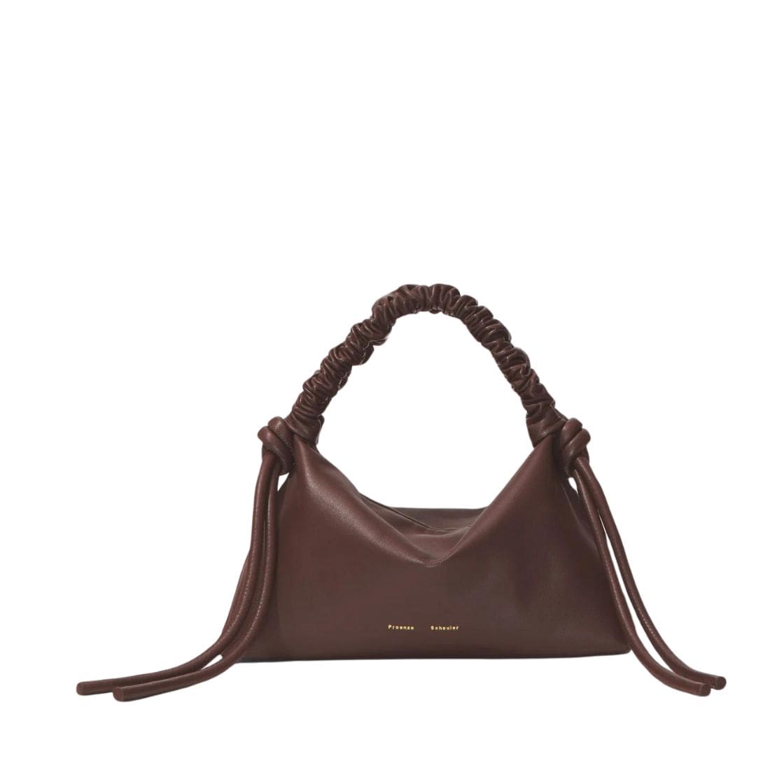 PROENZA MINI DRAWSTRING BAG MOCHA