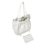 PROENZA DRAWSTRING TOTE OPTIC WHITE