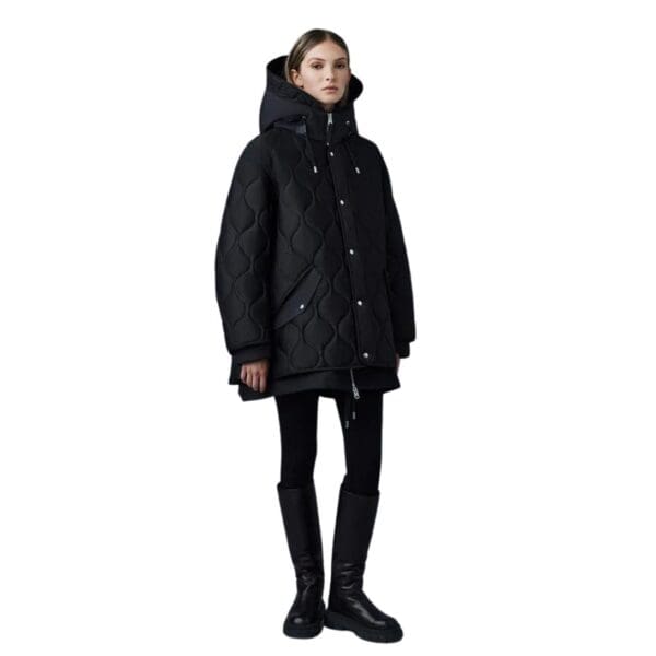 MACKAGE MAIA 2-IN-1 LIGHT HERITAGE QUILTED PARKA