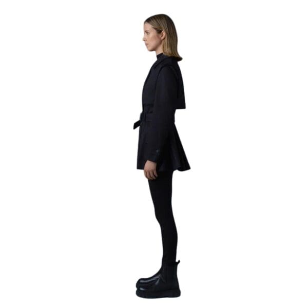 MACKAGE ADVA MID-LENGTH BUCKLED BELT TRENCH