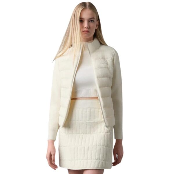 MACKAGE OCEANE-CITY LIGHT DOWN MIXED-MEDIA JACKET